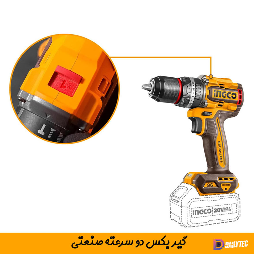 معرفی دریل شارژی چکشی اینکو