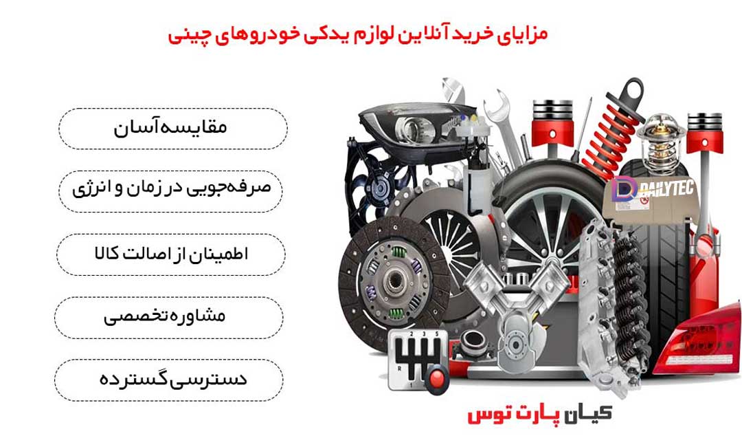 قطعات خودروهای چینی