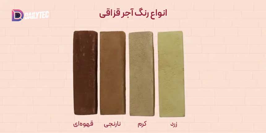 انواع آجر قزاقی